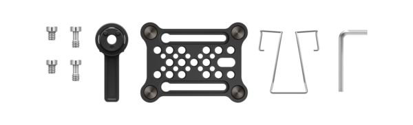 EW-DP MOUNTING PLATE CHEESE PLATE WITH BUILT IN MAGNETS FOR EW-D EK PORTABLE RECEIVER