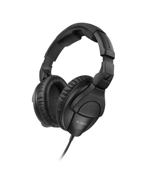 HD 280 PRO CLOSED, AROUND-THE-EAR COLLAPSABLE PROFESSIONAL MONITORING  HEADPHONES, BLACK