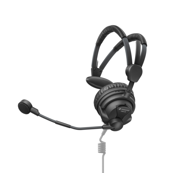 HMD 26 S CLOSED ON-EAR HEADSET FOR OUTDOOR BROADCAST APPLICATION, SINGLE SIDED, ACTIVEGARD© LIMITING TECHNOLO