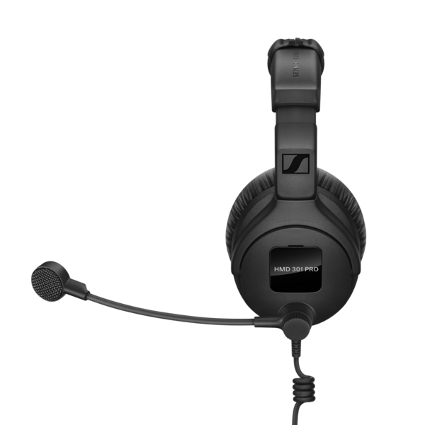 HMD 301 PRO BROADCAST HEADSET WITH ULTRA-LINEAR HEADPHONE RESPONSE (SINGLE SIDED, 64 OHM) AND MICROPHONE