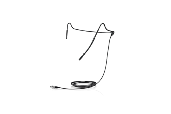 HS 2 BK 3-PIN NECKWORN MICROPHONE, OMNIDIRECTIONAL, MKE 2 CAPSULE, BLACK, 1.6M CABLE WITH 3-PIN SE CONNECTOR FOR