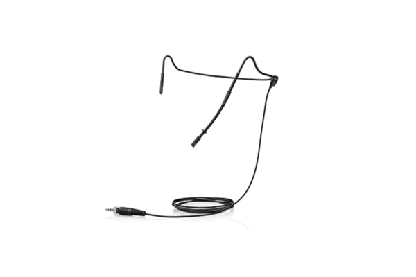 HS 2 BK NECKWORN MICROPHONE, OMNIDIRECTIONAL, MKE 2 CAPSULE, BLACK, 1.6M CABLE WITH 3.5MM JACK, FOR EW-D SK,