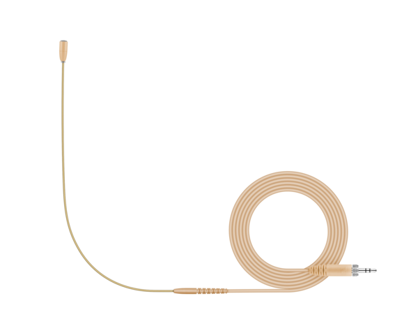 HSP ESSENTIAL OMNI-BEIGE HEADSET MICROPHONE (OMNIDIRECTIONAL, PRE-POLARIZED CONDENSER) WITH 1.6M CABLE FOR