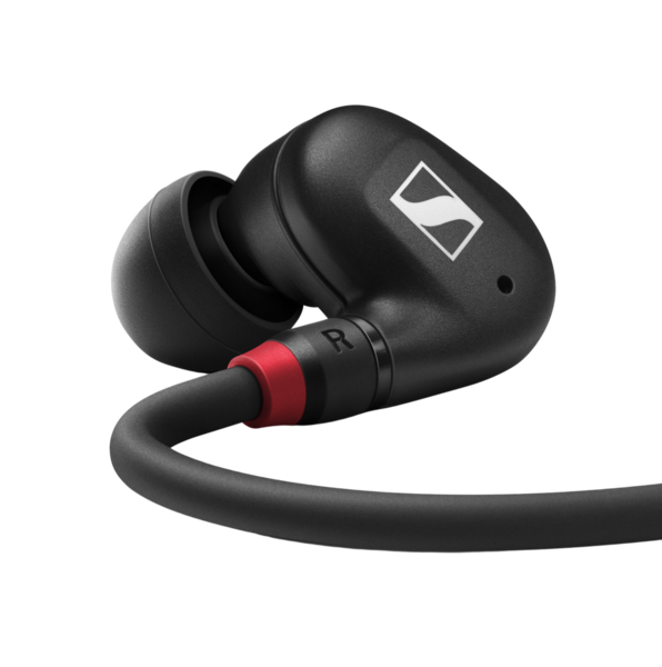 IE 100 PRO BLACK IN-EAR MONITORING HEADPHONES FEATURING 10MM DYNAMIC TRANSDUCER