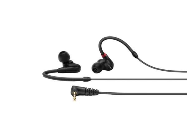 IE 100 PRO BLACK IN-EAR MONITORING HEADPHONES FEATURING 10MM DYNAMIC TRANSDUCER