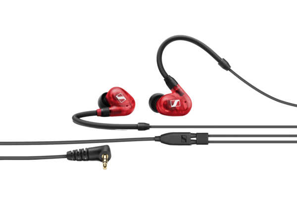 IE 100 PRO RED IN-EAR MONITORING HEADPHONES FEATURING 10MM DYNAMIC TRANSDUCER