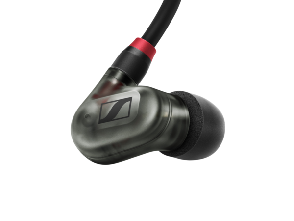 IE 400 PRO SMOKY BLACK IN-EAR MONITORING HEADPHONES FEATURING SYS 7 DYNAMIC TRANSDUCER AND DETACHABLE 1.3M BLACK CABLE.