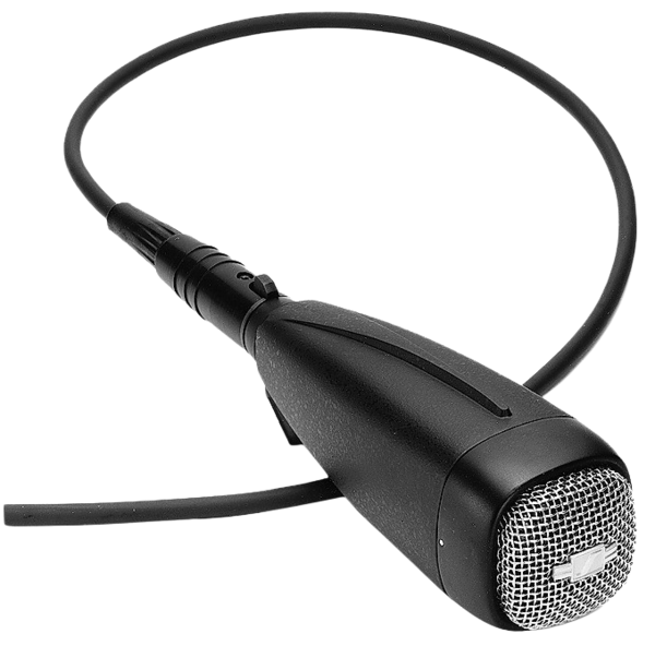 MD 21-U ENG MICROPHONE, DYNAMIC, OMNIDIRECTIONAL, 3 PIN XLR-M, 3/8” TRIPOD THREAD, BLACK