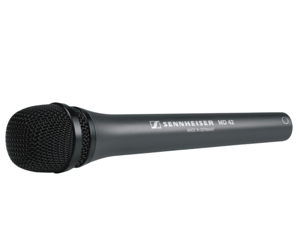 MD 42 HANDHELD OMNI-DIRECTIONAL DYNAMIC MICROPHONE FOR FIELD ENG. MZQ800 CLIP NOT INCLUDED. (15 OZ)