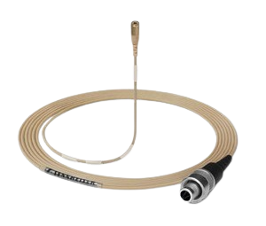 MKE 1-4-3 MINIATURE CLIP-ON MICROPHONE, OMNIDIRECTIONAL, FOR SK 50/250/2000/5212/6000/9000, 3-PIN SE CONNECTOR