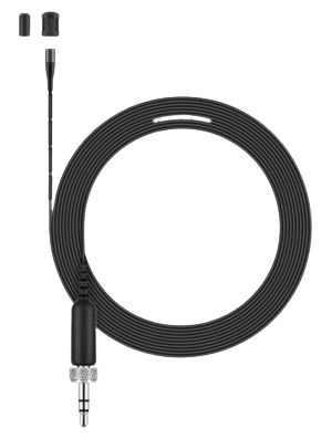 MKE 1-EW ULTRA-MINIATURE OMNI LAPEL WITH 3.3 MM CAPSULE, REDUCED SENSITIVITY (5 MV/PA), ULTRA-THIN CABLE