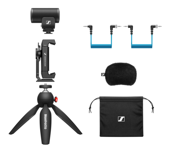 MKE 200 MOBILE KIT COMPACT ON-CAMERA SHOTGUN MICROPHONE KIT (SUPERCARDIOID, CONDENSER).