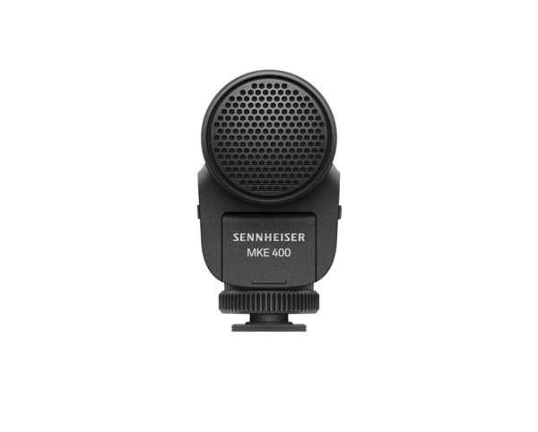 MKE 400 SMALL SHOTGUN MICROPHONE FOR CAMERAS WITH A LIGHTING SHOE MOUNT AND EXTERNAL MICROPHONE INPUT