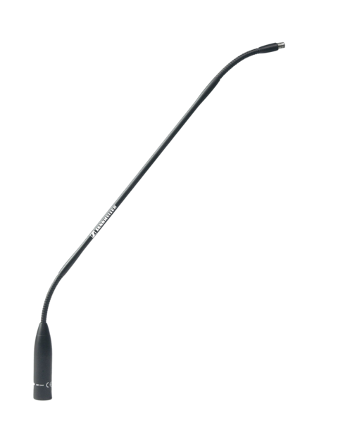 MZH 3062 IS SERIES 23 IN (60 CM) DUAL FLEX GOOSENECK WITH 3 PIN XLR CONNECTOR (5.0 OZ) / BLACK