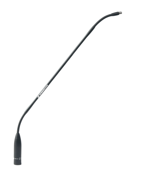 MZH 3072 IS SERIES 27 IN (70 CM) DUAL FLEX GOOSENECK WITH 3 PIN XLR CONNECTOR (5.0 OZ) / BLACK