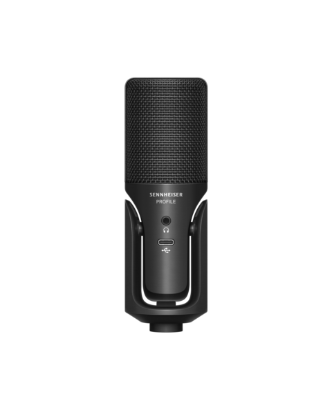 PROFILE STREAMING SET USB-C MICROPHONE W/ CARDIOD CONDENSER CAPSULE, BOOM ARM INCLUDED, GAIN/MIX/VOLUME CONTROL