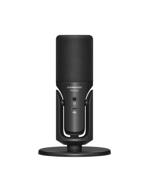 PROFILE PROFILE USB MICROPHONE WITH TABLE STAND,INCLUDES 1.2M USB-C CABLE,INTEGRATED GAIN/MIX/VOLUME CONTROL