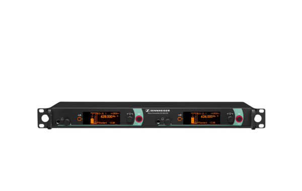 SR 2050XP IEM-GW1 2-CHANNEL STEREO TRANSMITTER, HDX, ETHERNET (WSM), 19"/1HE, 100-240 VAC