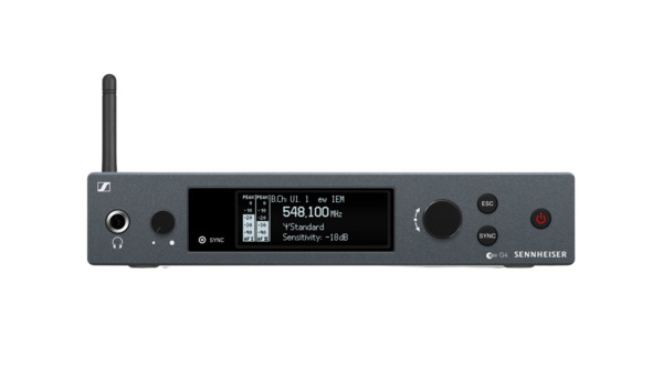 SR IEM G4-G STEREO MONITORING TRANSMITTER. INCLUDES (1) GA3 RACKMOUNT KIT, FREQUENCY RANGE:G (566 - 608 MHZ)