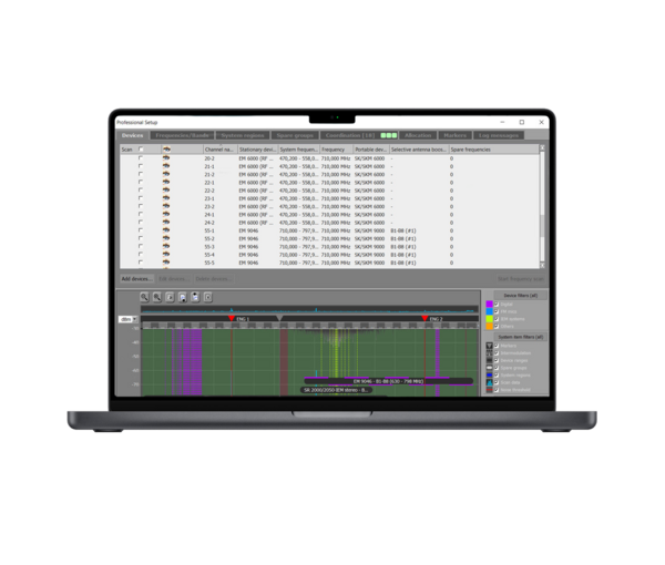 WSM SENNHEISER WIRELESS SYSTEMS MANAGER-SOFTWARE SOLUTION FOR REMOTELY MONITORING & CONTROLLING WIRELESS