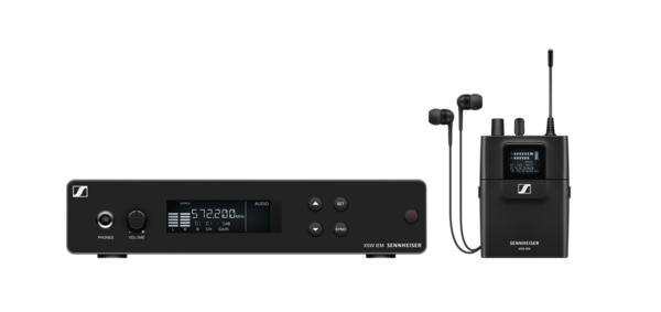 XSW IEM SET (B) IEM - XSW IEM SR TRANSMITTER, XSW IEM EK RCVR, IE 4 IN EAR HEADPH, RACK MOUNT KIT, NT 12-5 CW POWER