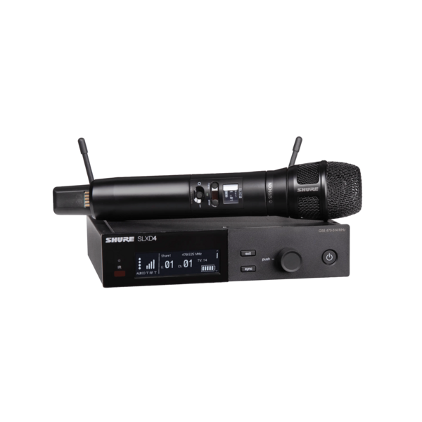 SLXD24/N8SB-G58 WIRELESS SYSTEM WITH NEXADYNE 8/S HANDHELD TRANSMITTER,G58 (470-514 MHZ) WIRELESS FREQUENCY BAND
