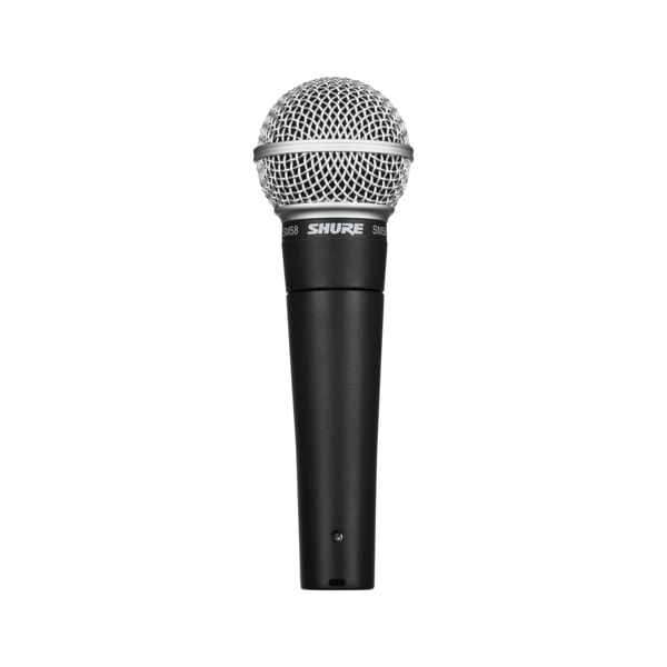 SM58-LC CARDIOID DYNAMIC VOCAL MIC - INCLUDES SM58, MICROPHONE CLIP, STORAGE BAG, AND USER GUIDE (NO CABLE)