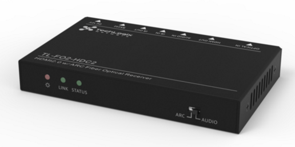 TL-FO2-HDC2 HDMI 2.0 & CONTROL OVER TWO FIBER OPTIC CABLE EXTENDER WITH BUILT-IN LC CONNECTORS ON BOTH TX/RX