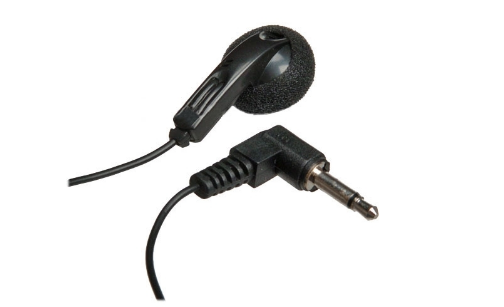 SEB-1 SINGLE EARBUD WITH CORD / TELEX SOUNDMATE PERSONAL LISTENING SYSTEM