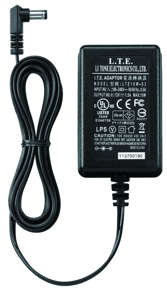 AD-1215P AC POWER SUPPLY FOR N-8600MS AND N-8640DS (FOR NON-POE NETWORK SWITCHES) AND SP-11N AM