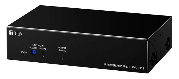 IP-A1PA12 IP POWER AMPLIFIER 12W,EQUIPPED WITH 25 V, 70 V AND 100 V SPEAKER LINE OUTPUTS