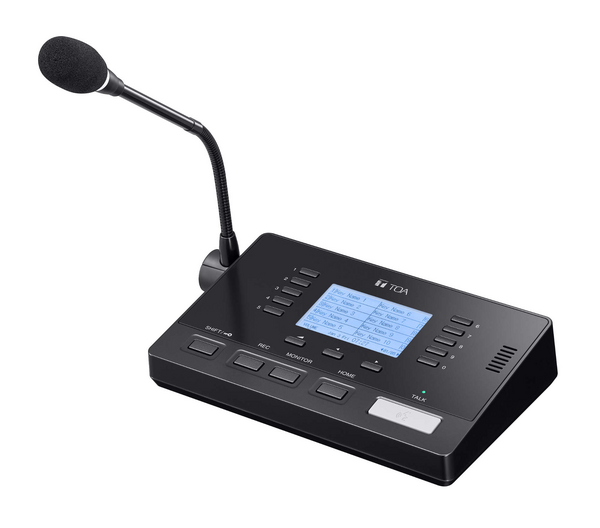 IP-A1RM IP REMOTE MICROPHONE,BUILT-IN COMPRESSOR,ALLOWS BOTH INDIVIDUAL AND GROUP BROADCAST