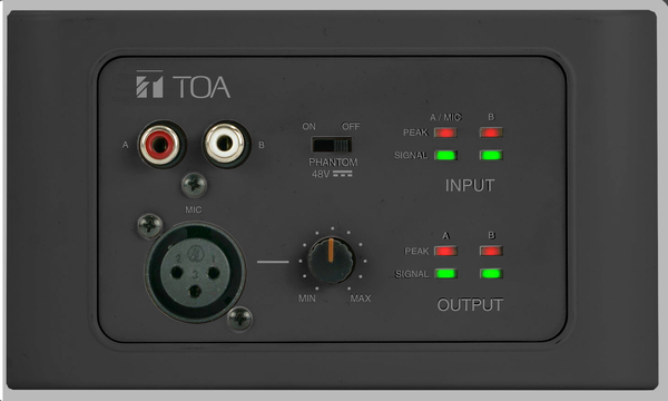 M-822IOB-AM REMOTE AUDIO INPUT OUTPUT PANEL, DESIGNED FOR EXCLUSIVE USE WITH M-8080D