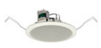 PC-648R 4" FULL-RANGE CEILING SPEAKER. SPRING-CLIP MOUNT-  3W-  70/100V