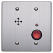 RS-180 INDOOR/OUTDOOR SUB-STATION, VANDAL/WEATHER-RESISTANT, CALL BUTTON W/LED, CONTROL OUTPUT