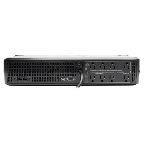 SMART1500LCD TRIPP LITE UPS BATTERY BACKUP SMART LCD 1500VA 900W AVR 2U RACK TOWER 120V 8 OUTLETS LCD