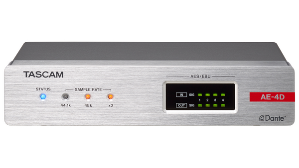 AE-4D AES/EBU DANTE CONVERTER W/BUILT-IN DSP