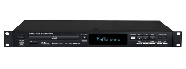 BD-MP1MK2 PROFESSIONAL-GRADE MULTI-FORMAT BLU-RAY PLAYER WITH DVD/CD, SD CARD & USB FLASH MEMORY PLAYBACK