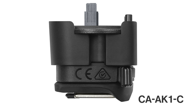 CA-AK1-C CONVERSION ADAPTER FOR CA-XLR2D SERIES, CANON COMPATIBLE SHOE MOUNT ADAPTER