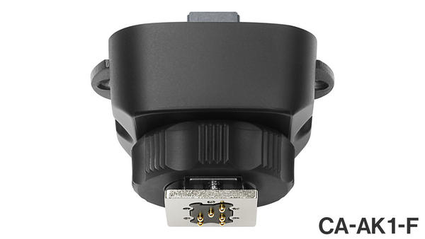 CA-AK1-F CONVERSION ADAPTER FOR CA-XLR2D SERIES, FUJIFILM COMPATIBLE SHOE MOUNT ADAPTER