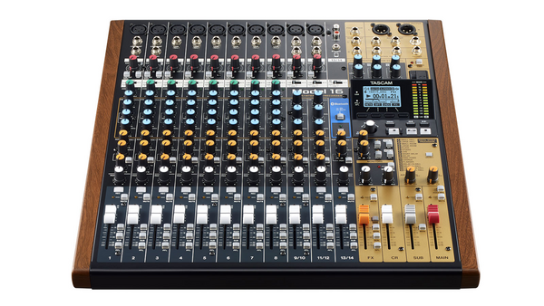 MODEL 16 ALL-IN-ONE ANALOG MIXER, MULTI-TRACK DIGITAL RECORDER AND AUDIO INTERFACE