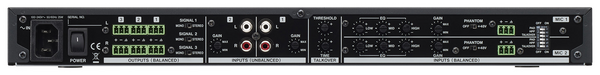 MZ-123BT 3CH, 3 ZONE PROFESSIONAL AUDIO MIXER- ROUTING, MIXING & DISTRIBUTION, BLUETOOTH ENABLED / 1RU