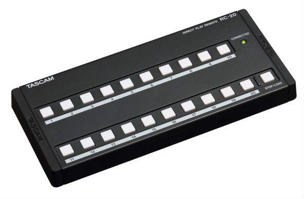 RC-20 REMOTE FOR CD500/B, SSR100/200/CDR200