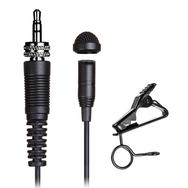 TM-10LB LAVALIER MICROPHONE WITH SCREW LOCK CONNECTOR (BLACK)