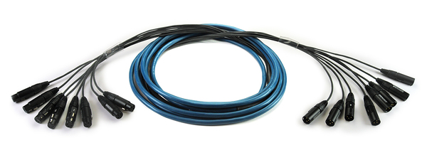 WHI-MT-16-F-M-25 SNAKE - FAN TO FAN, 16 XLRF TO 16 XLRM, 25', W16PR