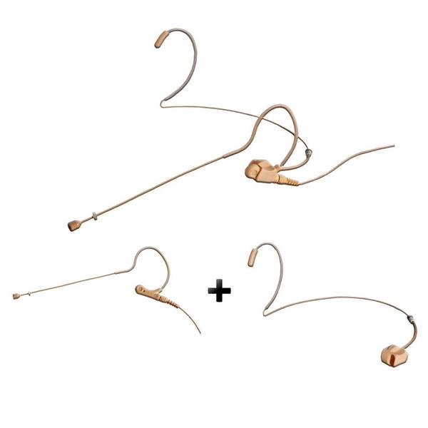 HSD-SLIMCLIP-TAN DUAL-EAR ACCESSORY FOR HSD-SLIMLINE+SE ,  TAN