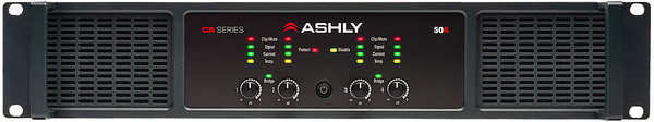 CA 504 4CH POWER AMPLIFIER 4 X 500W @ 4 OHMS, 4 X 250W @ 8 OHMS, 4 X 500W @ 2 OHMS, 1000W BRIDGED @ 70V