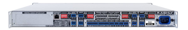 NXE1504 NETWORK POWER AMPLIFIER 4 X 150W @ 2, 4, & 8 OHMS PER CH, 150W @ 25/70V, 50W @ 100V PER CH