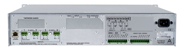 NE4250.70PE NETWORK POWER AMPLIFIER 4 X 250W @ 70V CONSTANT VOLTAGE WITH 4X4 PROTEA DSP