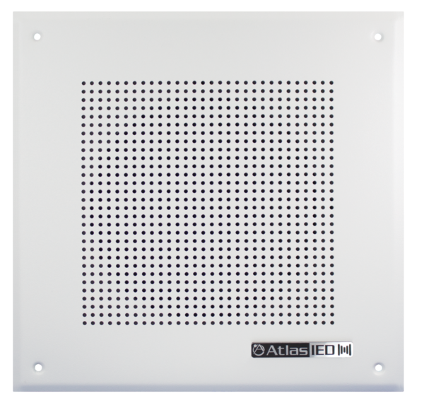 IP-8SM 8" POE+ INDOOR WALL / CEILING MOUNT IP SPEAKER WITH TALKBACK MICROPHONE / OPTIMIZED FOR VOICE